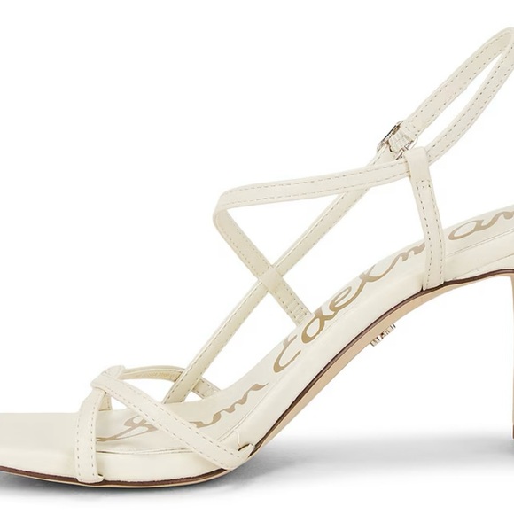 Sam Edelman Ivory Strappy Sandals - Picture 2 of 9